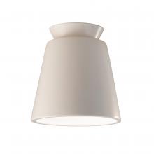 Justice Design Group CER-6170W-MAT - Trapezoid Outdoor Flush-Mount