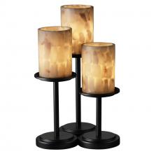 Justice Design Group ALR-8797-10-MBLK - Dakota 3-Light Table Lamp