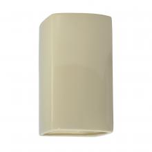 Justice Design Group CER-0915W-VAN-LED1-1000 - Small Rectangle - Open Top & Bottom (Outdoor)
