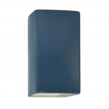 Justice Design Group CER-0910W-MDMT - Small Rectangle - Closed Top (Outdoor)