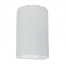 Justice Design Group CER-0945W-WTWT - Small Cylinder - Open Top & Bottom (Outdoor)