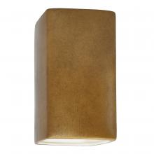 Justice Design Group CER-5950-ANTG - Large ADA Rectangle - Closed Top