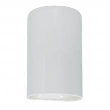 Justice Design Group CER-5265-WTWT - Large ADA Cylinder - Open Top & Bottom