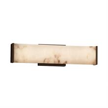 Justice Design Group FAL-8601-DBRZ - Latitude 19" ADA Linear LED Wall/Bath