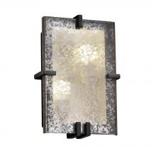 Justice Design Group FSN-5551-MROR-DBRZ-LED-2000 - Clips Rectangle Wall Sconce (ADA)