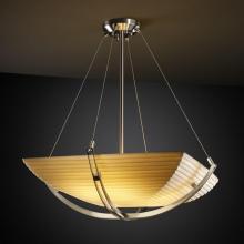 Justice Design Group PNA-9721-25-SAWT-MBLK-LED-3000 - 18" Pendant Bowl w/ Crossbar