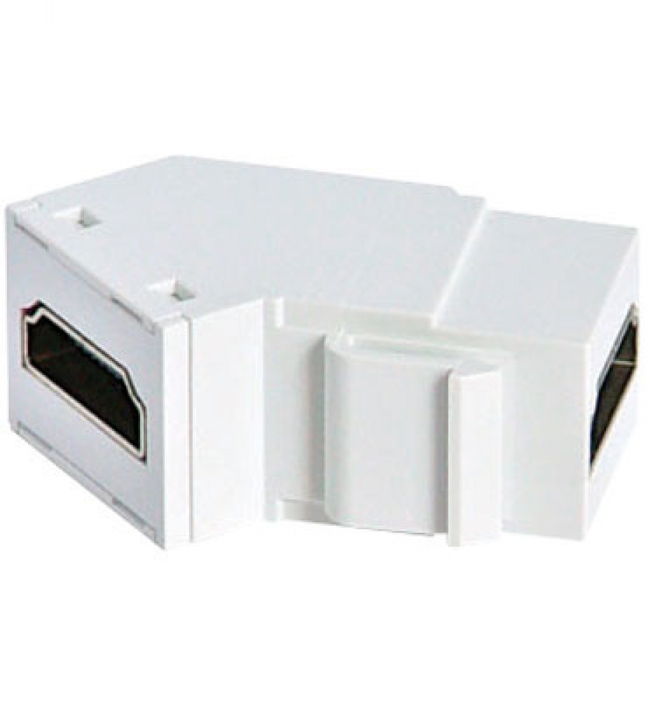 Adorne® HDMI Keystone Coupler, White