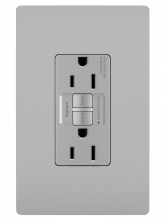 Legrand 1597GRYCCD12 - radiant? Spec Grade 15A Self Test GFCI Receptacle, Gray