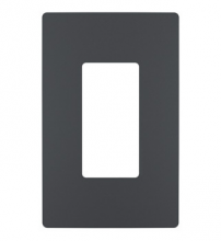 Legrand RWP26GCC6 - radiant? One-Gang Screwless Wall Plate, Graphite