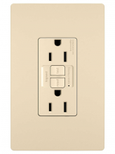 Legrand 1597TRI - radiant? Spec Grade 15A Tamper Resistant Self Test GFCI Receptacle, Ivory