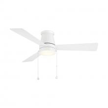 WAC US F-108L-MW - Hug Flush Matte White With Luminaire