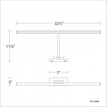 WAC US PL-11033-AB - REED Picture Light