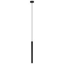 Eglo 62542A - 1 x 6.9W LED Single Tube Pendant With Matte Black Finish