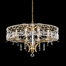 Schonbek 1870 TC1036N-22H - Bella Rose 10 Light 120V Chandelier in Heirloom Gold with Heritage Handcut Crystal