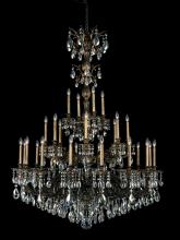 Schonbek 1870 5688-22R - Milano 28 Light 120V Chandelier in Heirloom Gold with Radiance Crystal