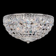 Schonbek 1870 1560-76S - Petit Crystal 4 Light 110V Close to Ceiling in Heirloom Bronze with Clear Crystals From Swarovski?