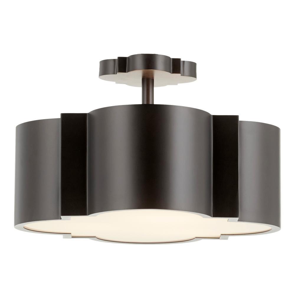 Wyatt Dual Mount 3-Light Black