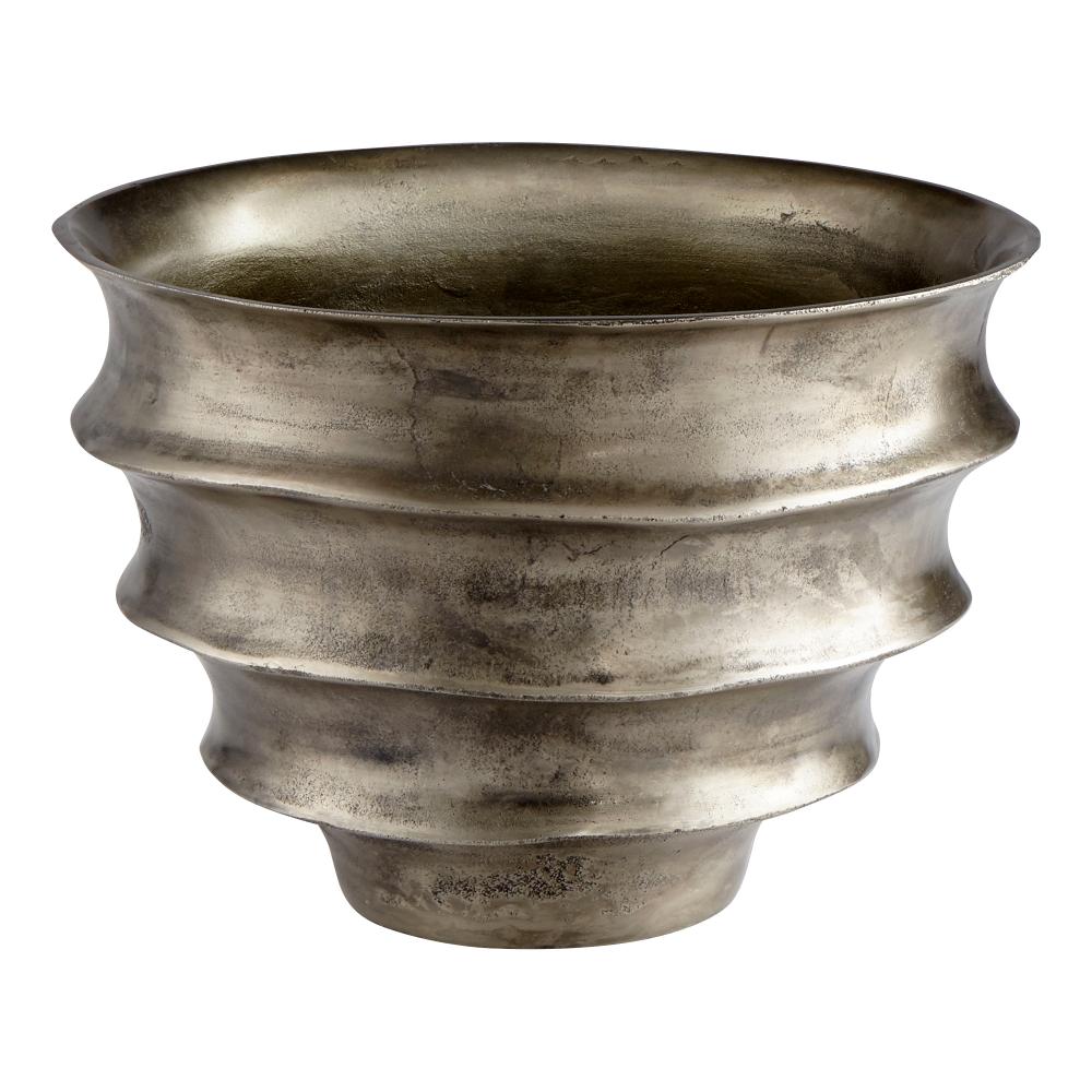 Spirula Planter | Pewter