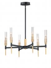 Maxim 16125CLBKAB - Flambeau-Chandelier