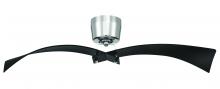 Craftmade TRN52FBPLN2 - 52" Tern in Flat Black/Polished Nickel w/ Flat Black Blades