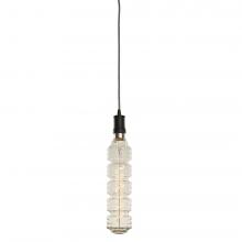 Bulbrite 810117 - LED4WB/22K/FIL/PEND/HW/CONTEMP/BLK-CHEV