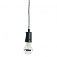 Bulbrite 810098 - PEND/HW/CONTEMP/BLK-CHEV/LED5A19/HM