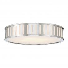 Crystorama KEN-8305-PN - Kendal 4 Light Polished Nickel Flush Mount