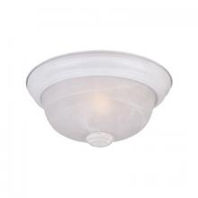 Designers Fountain 1257M-WH-AL - Reedley 13.25" 2-Light Flush Mount