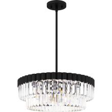 Quoizel QP6742MBK - Starlight 4-Light Matte Black Pendant Light