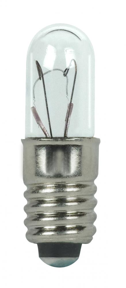 1.26 Watt miniature; T1 3/4; 50000 Average rated hours; Midget Screw base; 6.3 Volt