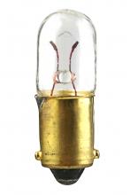 Satco Products Inc. S7024 - 1.12 Watt miniature; T3 1/4; 3000 Average rated hours; Miniature Bayonet base; 3.2 Volt