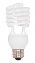 Satco Products Inc. S7235 - 20 Watt; Mini Spiral Compact Fluorescent; 4100K; 82 CRI; Medium base; 120 Volt