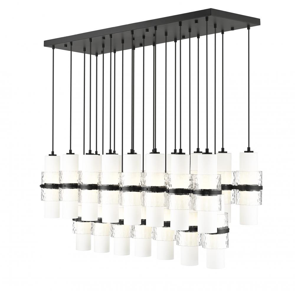 23 Light Linear Chandelier