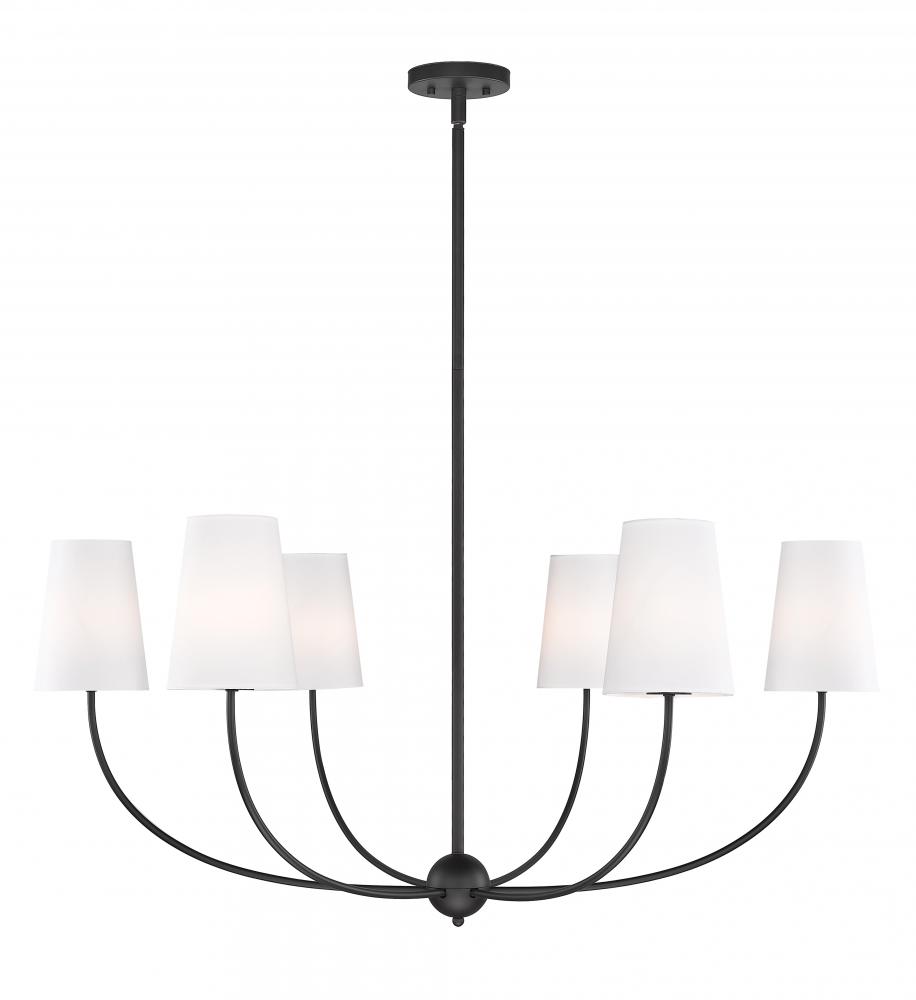 6 Light Chandelier