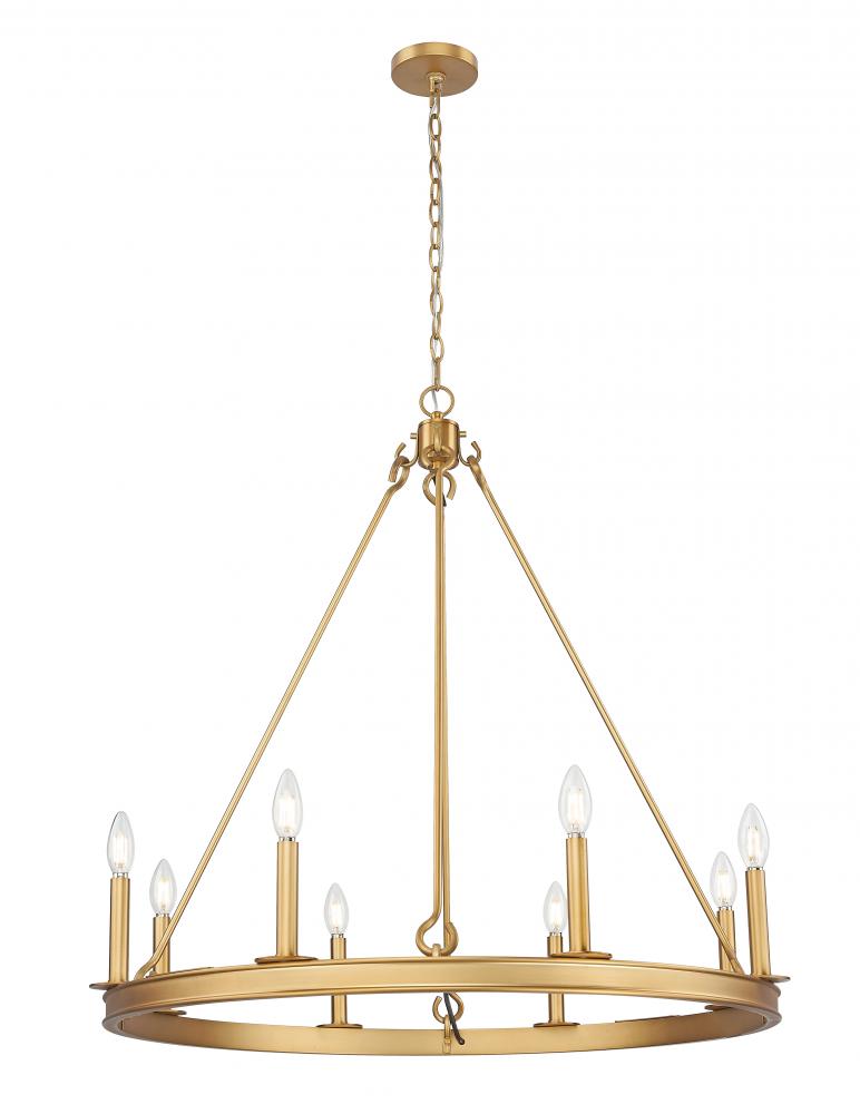 8 Light Chandelier