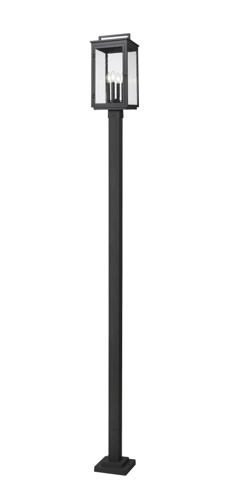 4 Light Outdoor Post Mounted Fixture