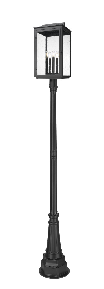 5 Light Outdoor Post Mounted Fixture