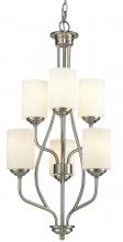 Z-Lite 434-6-BN - 6 Light Chandelier