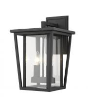 Z-Lite 571M-BK - 2 Light Outdoor Wall Light