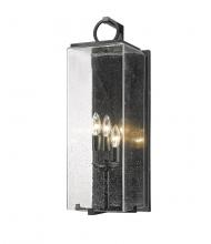 Z-Lite 592B-BK - 3 Light Outdoor Wall Light