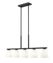 Z-Lite 7518-5L-MB - 5 Light Linear Chandelier