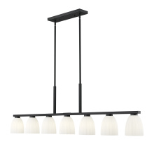 Z-Lite 7518-7L-MB - 7 Light Linear Chandelier