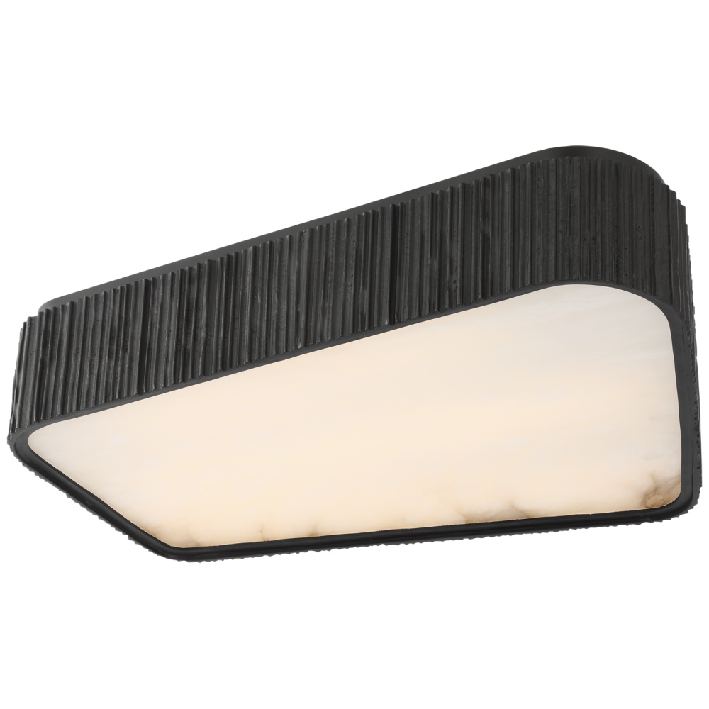 Fumar 21" Asymmetrical Flush Mount