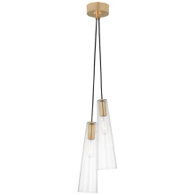 Visual Comfort & Co. Signature Collection RB 5111AB-CG - Osvaldo 4" Double Pendant