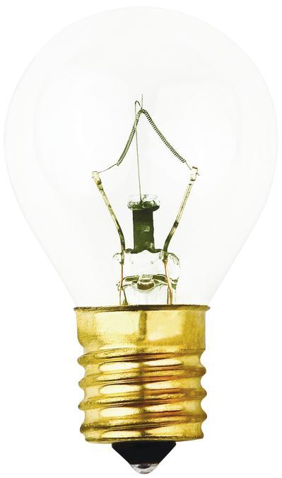 40W S11 Incandescent Clear E17 (Intermediate) Base, 120 Volt, Card