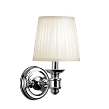 Eurofase 15559-012 - Nadia, 1Lt Wall Sconce, Chrome/White