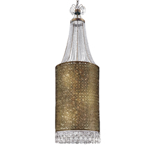Eurofase 19484-013 - Caramel, 12Lt Pendant, Bronze/Clear