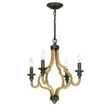 Eurofase 30021-013 - Corda, 4Lt Chandelier, Orb