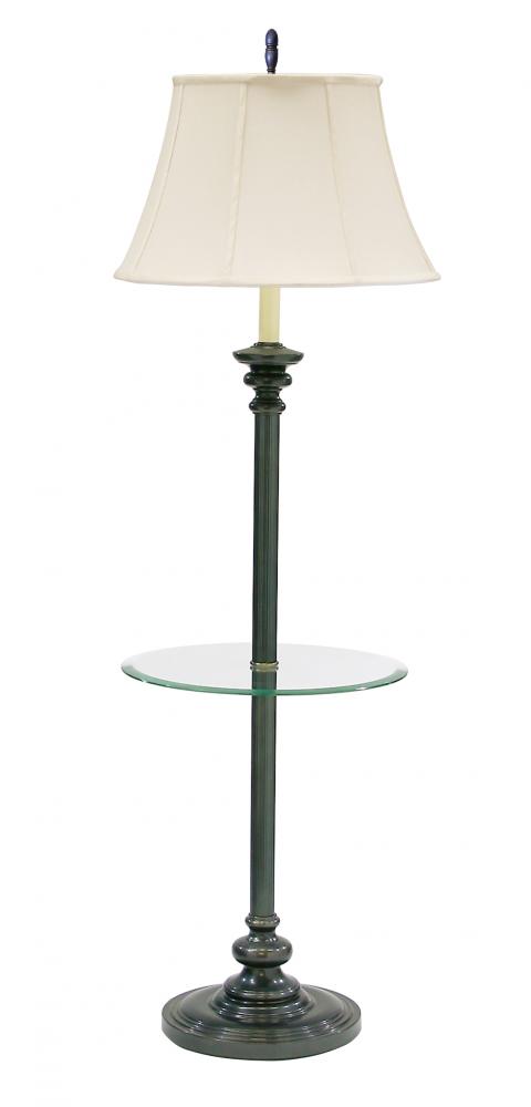 Newport Floor Lamp with Glass Table