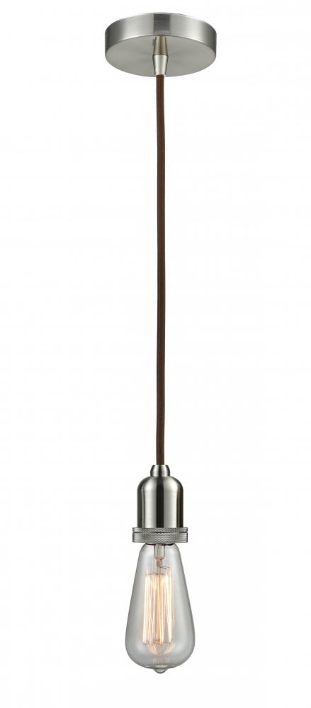 Whitney - 1 Light - 2 inch - Satin Nickel - Cord hung - Mini Pendant